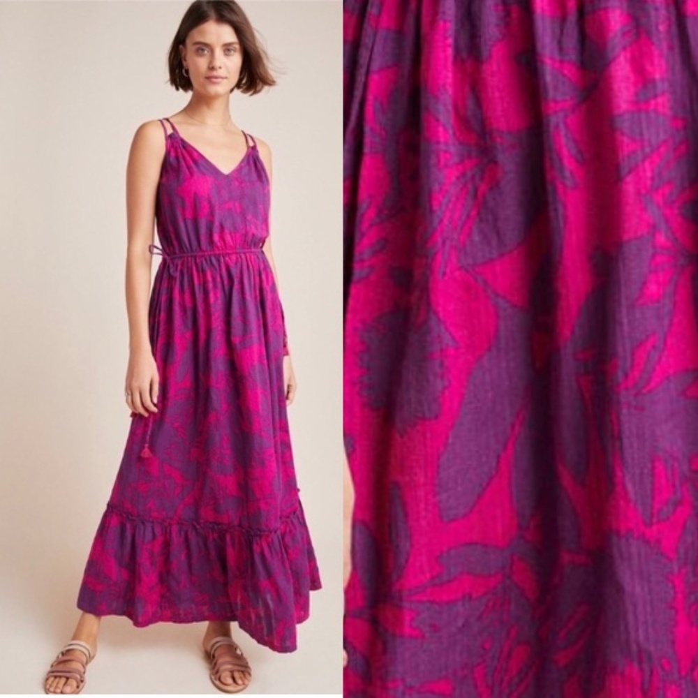new Anthropologie Yasmine maxi dress